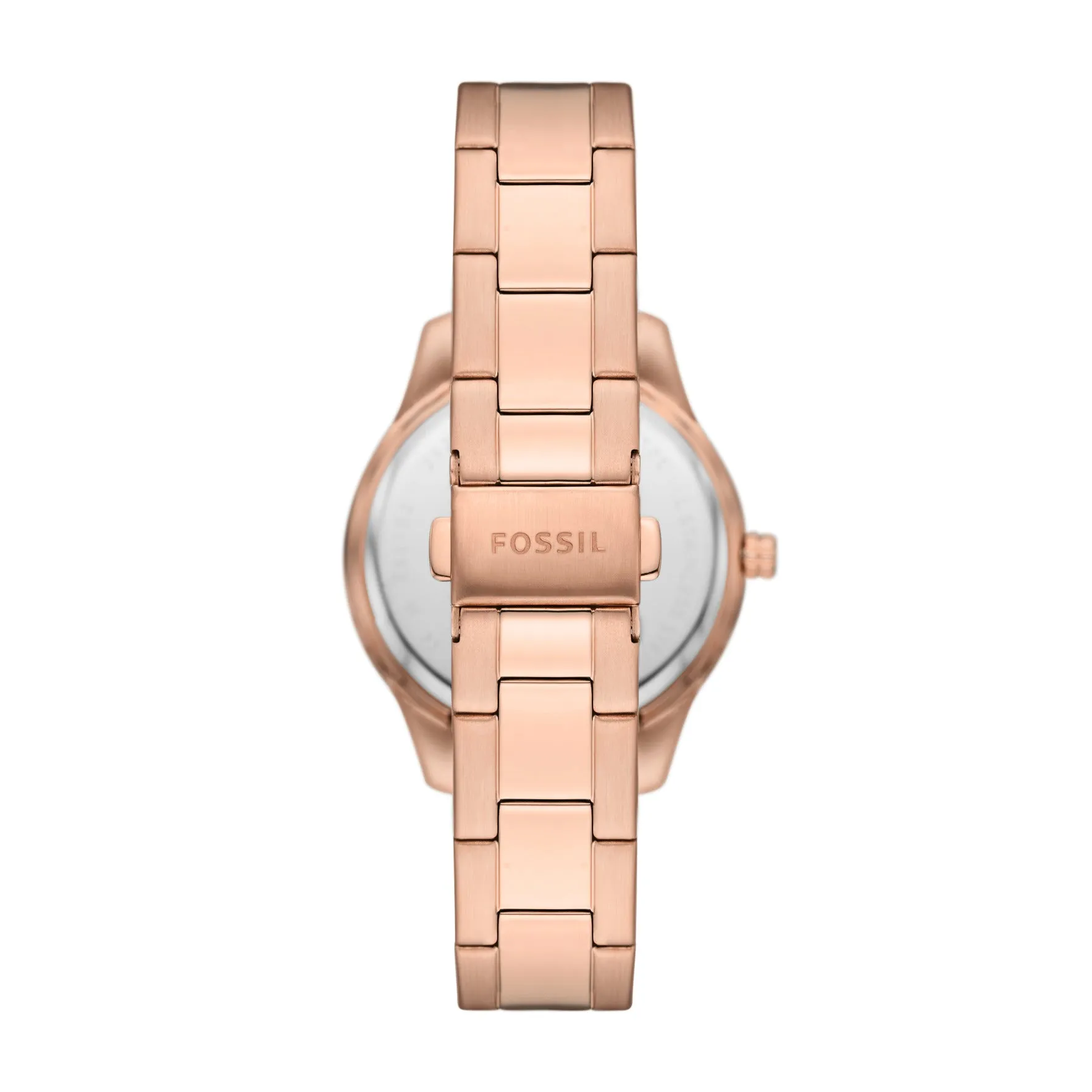 Stella Three-Hand Date Rose Gold-Tone Stainless Steel Watch