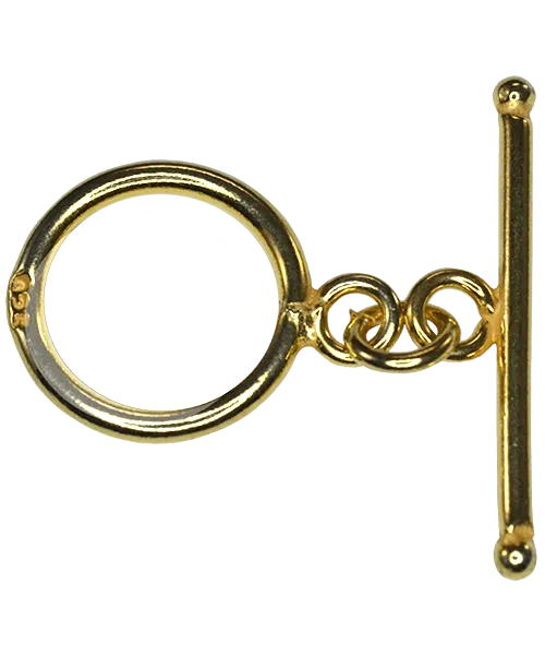 Sterling Silver 10mm Toggle Clasp