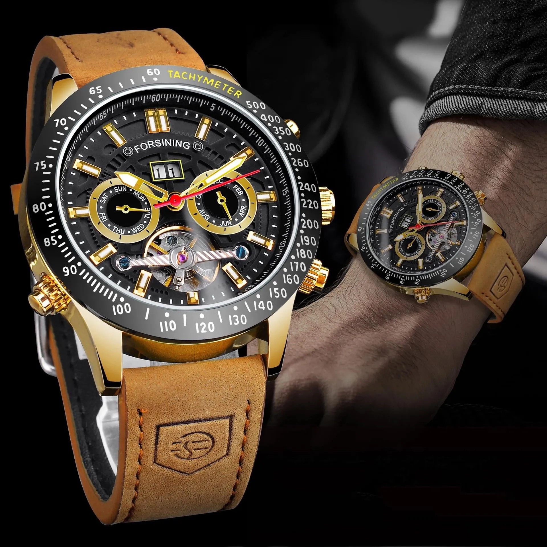 Stylish And Versatile Automatic Mechanical Watch Waterproof