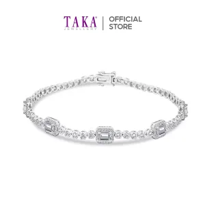 TAKA Jewellery Lab Grown Diamond Bracelet 10K