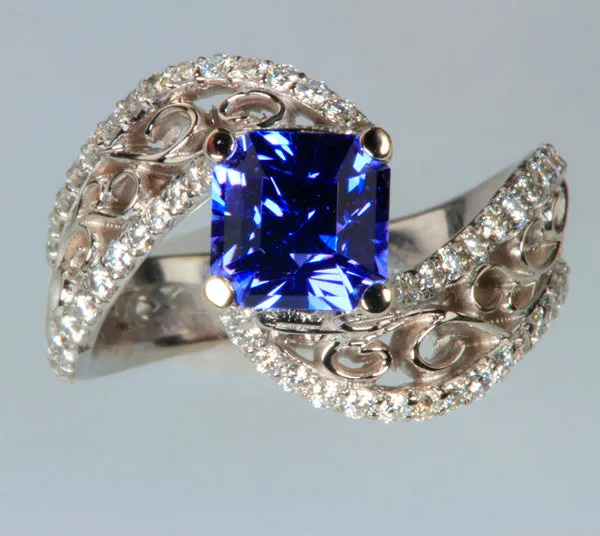 Tanzanite Ring by Christopher Michael