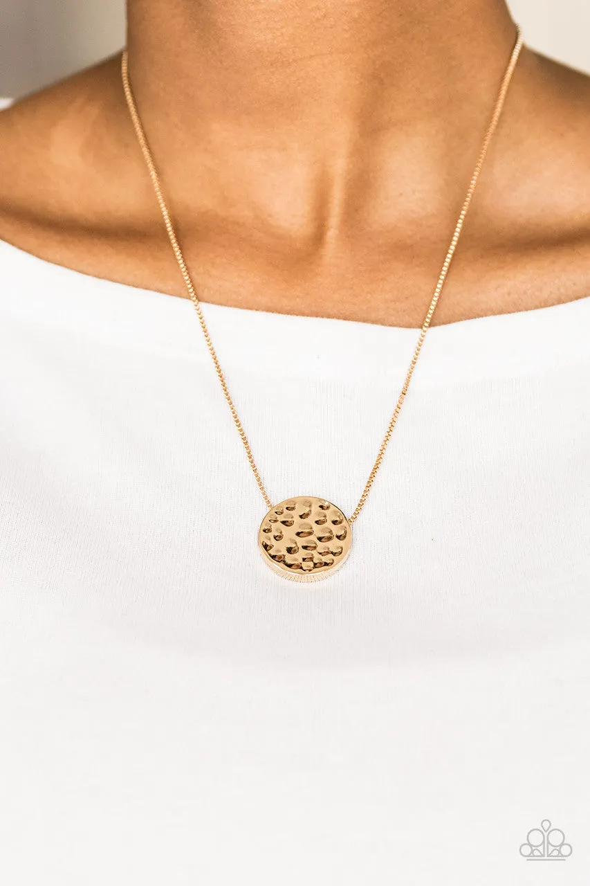 The BOLD Standard Gold Paparazzi Necklace