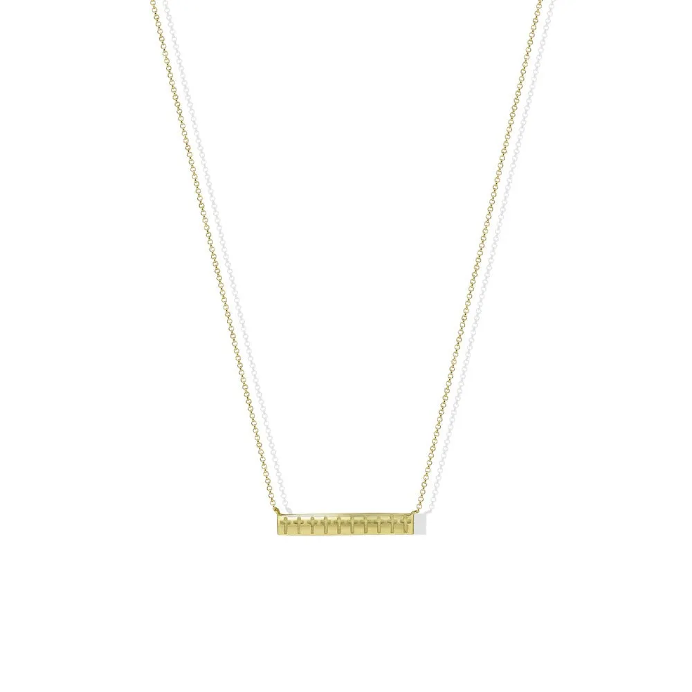THE HOSANA BAR NECKLACE