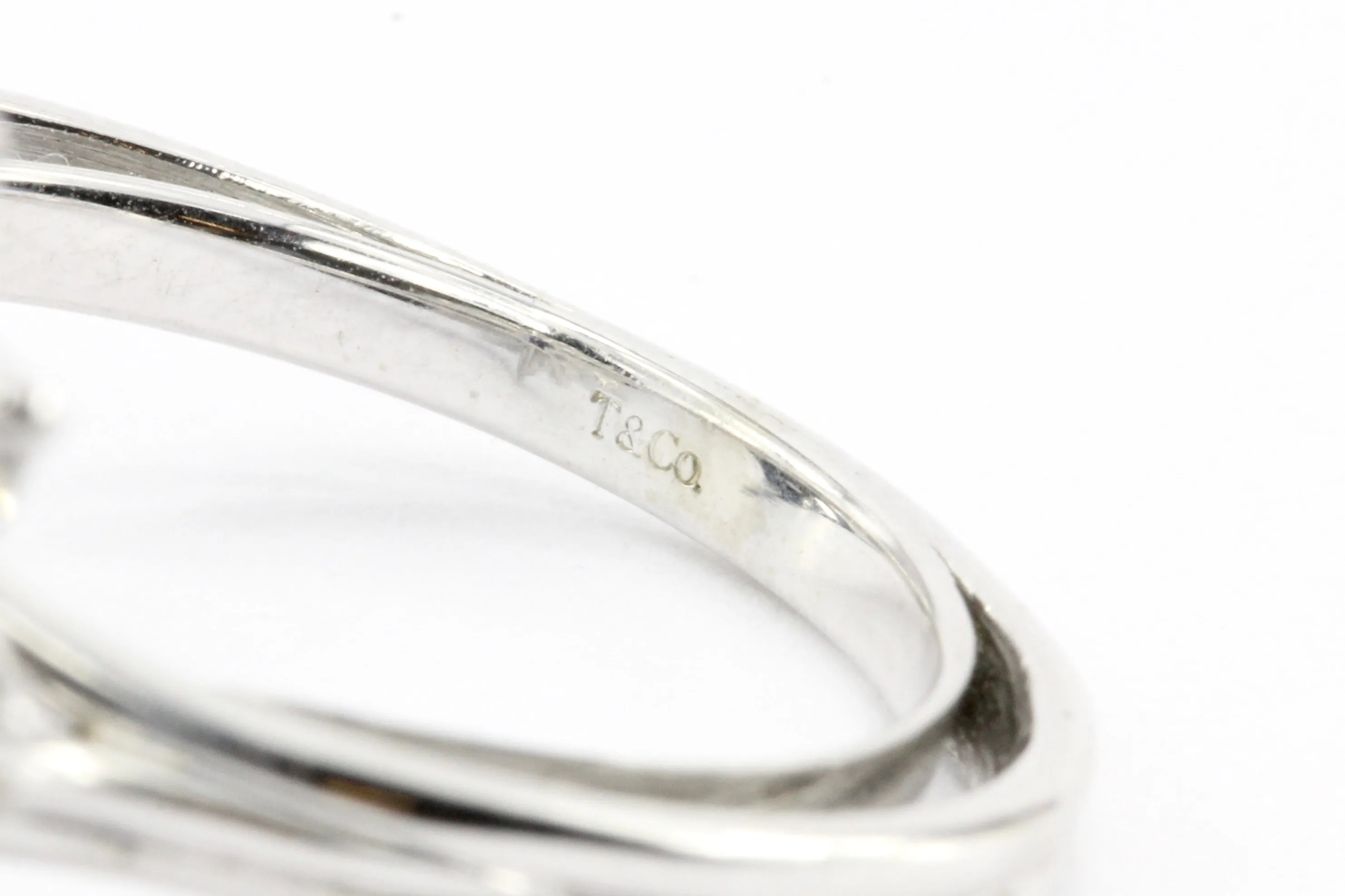 Tiffany & Co. Platinum 3.96ct Tanzanite and Diamond Ring