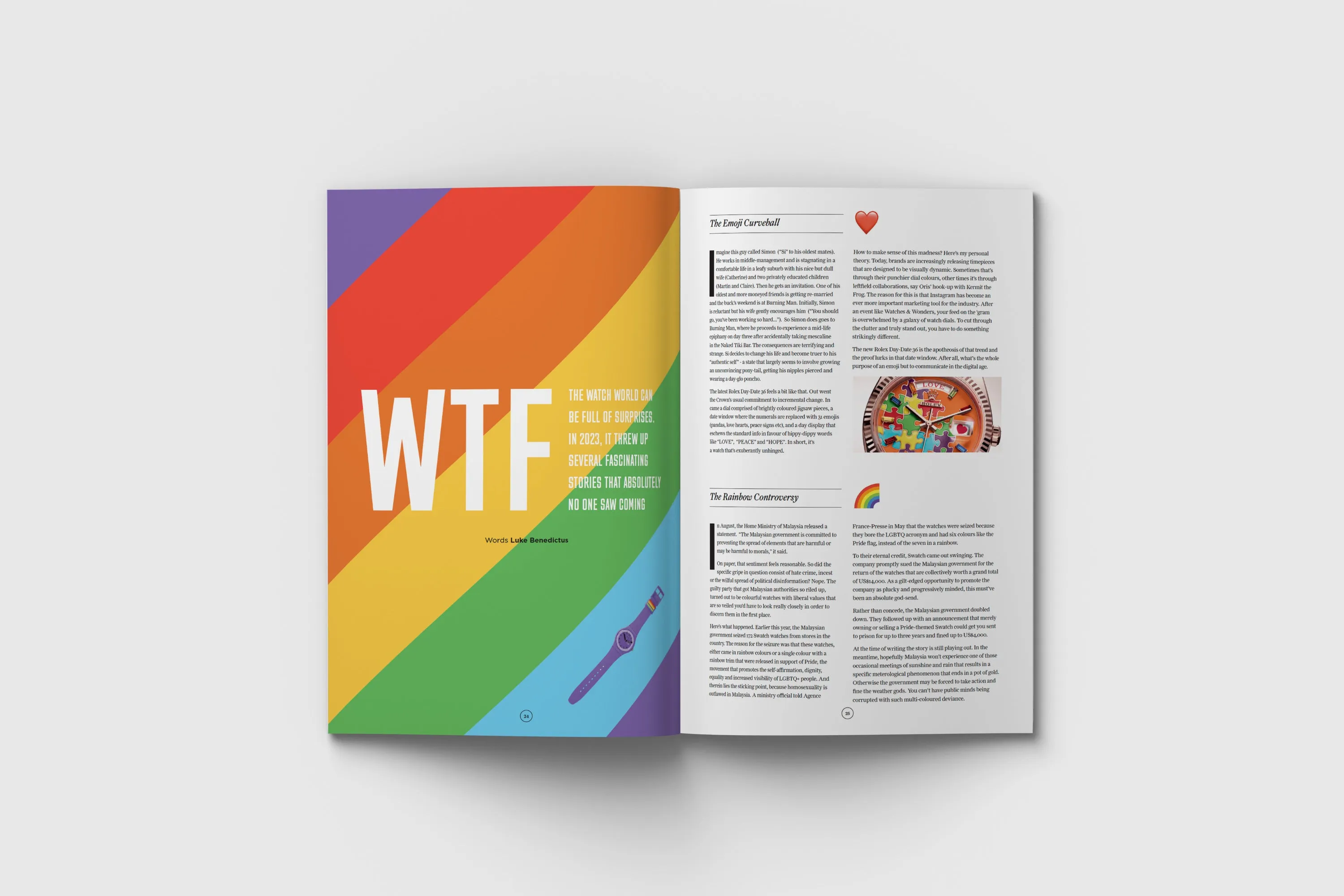 Time Tide Watches - NOW Magazine - The Watch Buying Guide - Issue 8