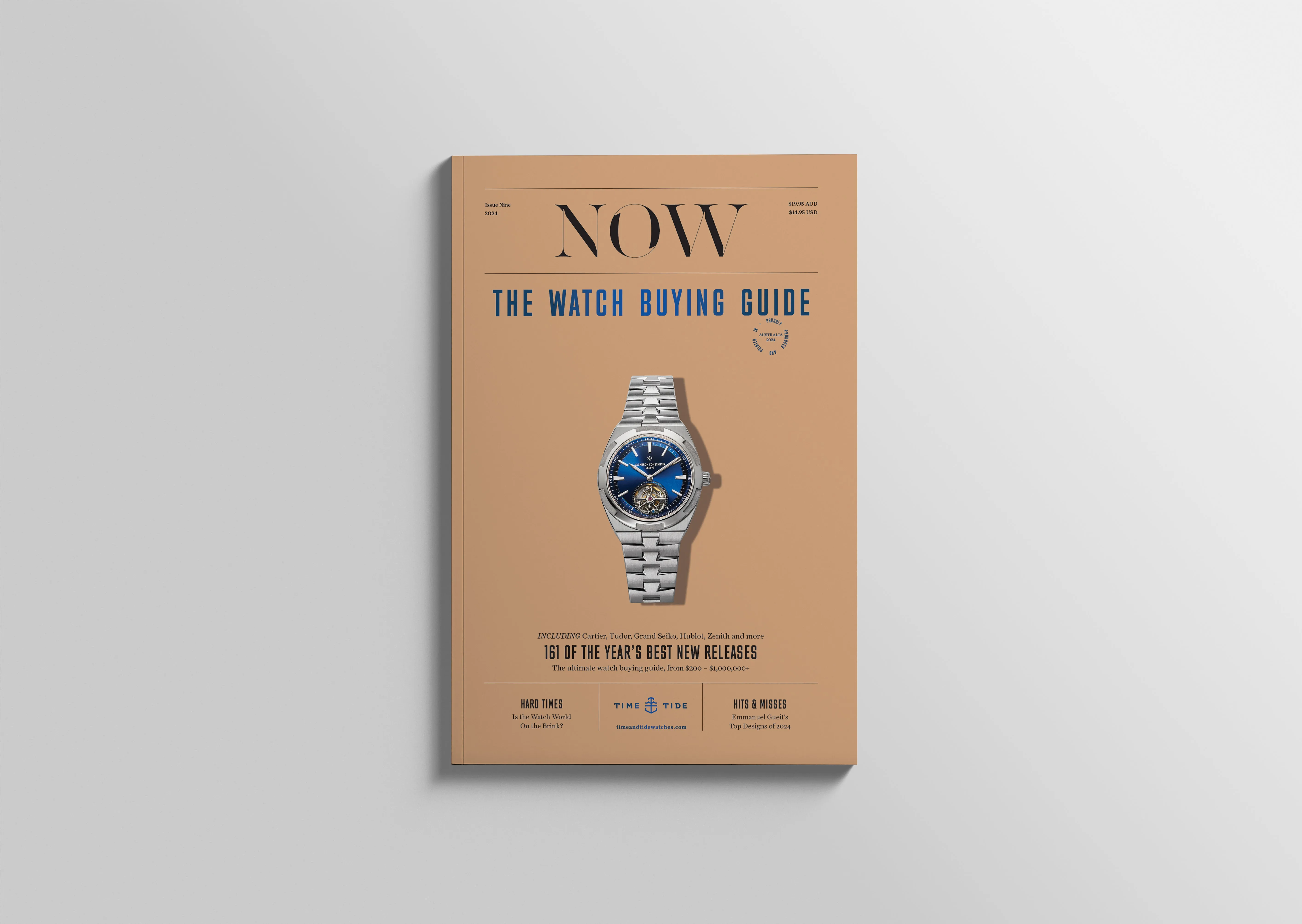 Time Tide Watches - NOW Magazine - The Watch Buying Guide - Issue 9