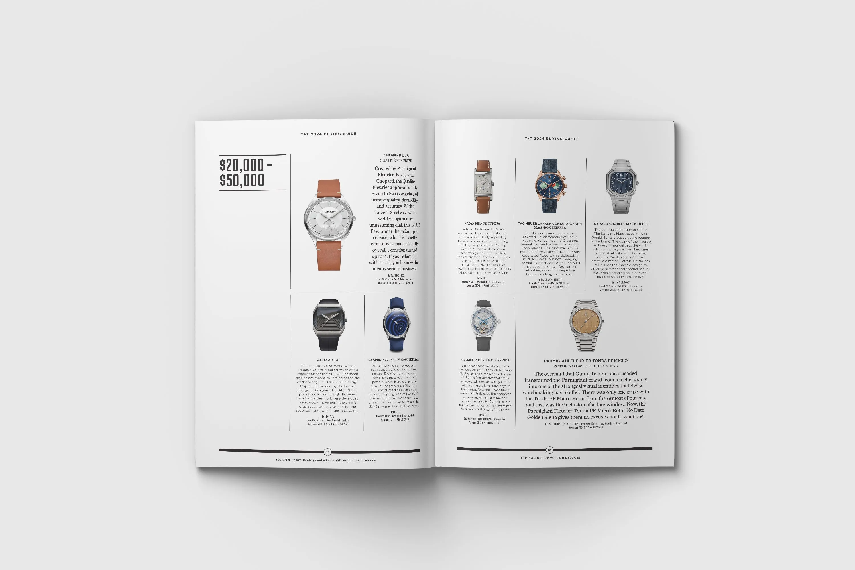 Time Tide Watches - NOW Magazine - The Watch Buying Guide - Issue 9