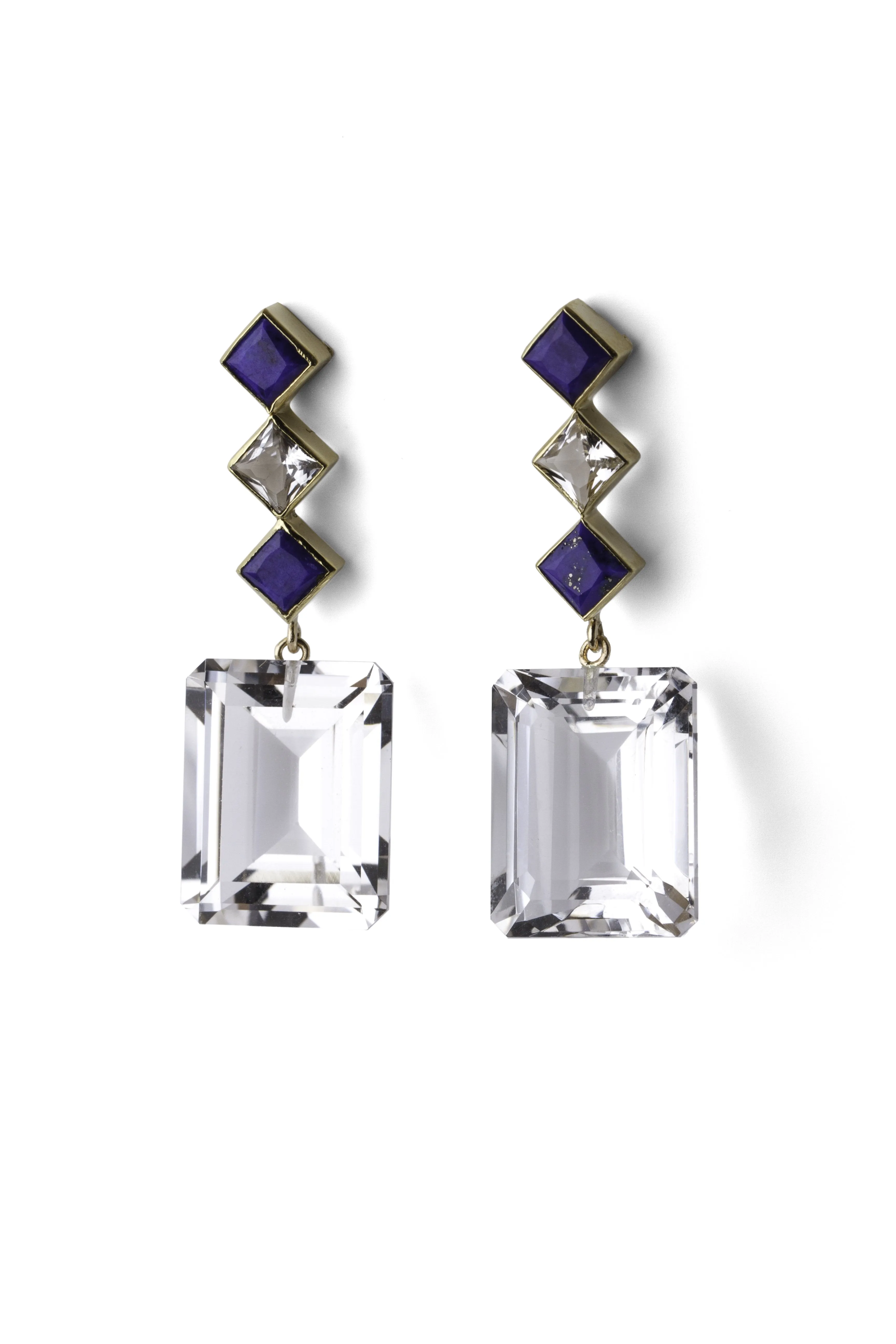 Triple Deco Earrings
