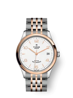 Tudor 1926, Stainless Steel and 18k Rose Gold, 36mm, Ref# M91451-0009