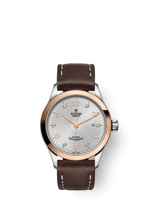 Tudor 1926, Stainless Steel and 18k Rose Gold with Diamond-set, 28mm, Ref# M91351-0006