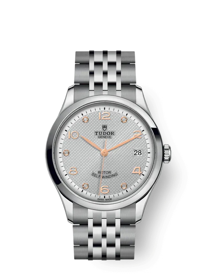 Tudor 1926, Stainless Steel with Diamond-set, 36mm, Ref# M91450-0003