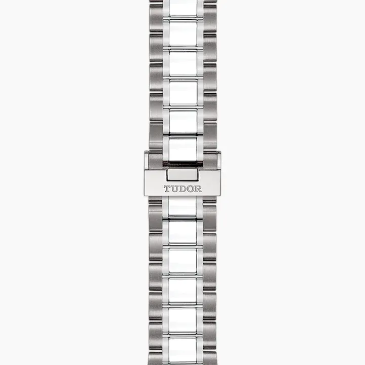 Tudor Style, Stainless Steel and Diamond-set, 41mm, Ref# M12710-0011