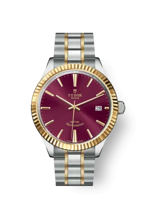 Tudor Style, Stainless Steel and Yellow Gold, 38mm, Ref# M12513-0013