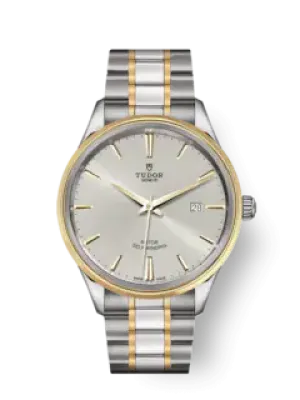 Tudor Style, Stainless Steel and Yellow Gold, 41mm, Ref# M12703-0002