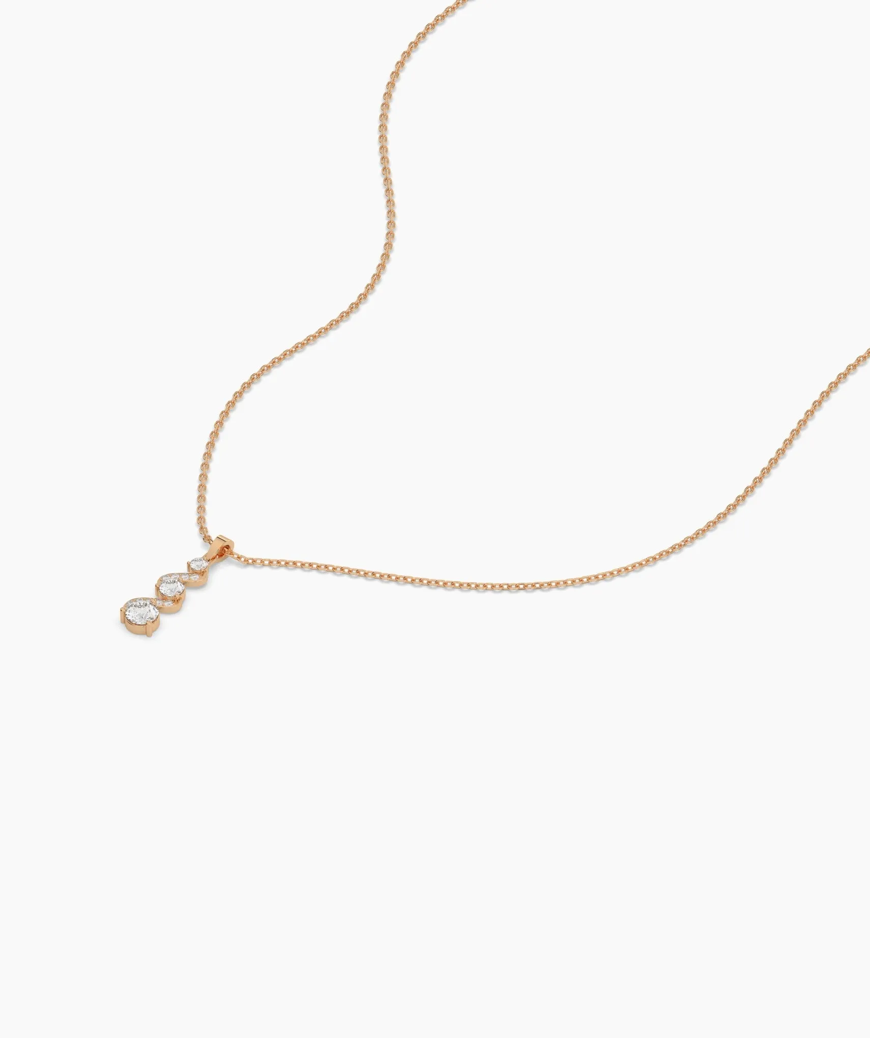 Twinkling Twirl Swirl Pendant