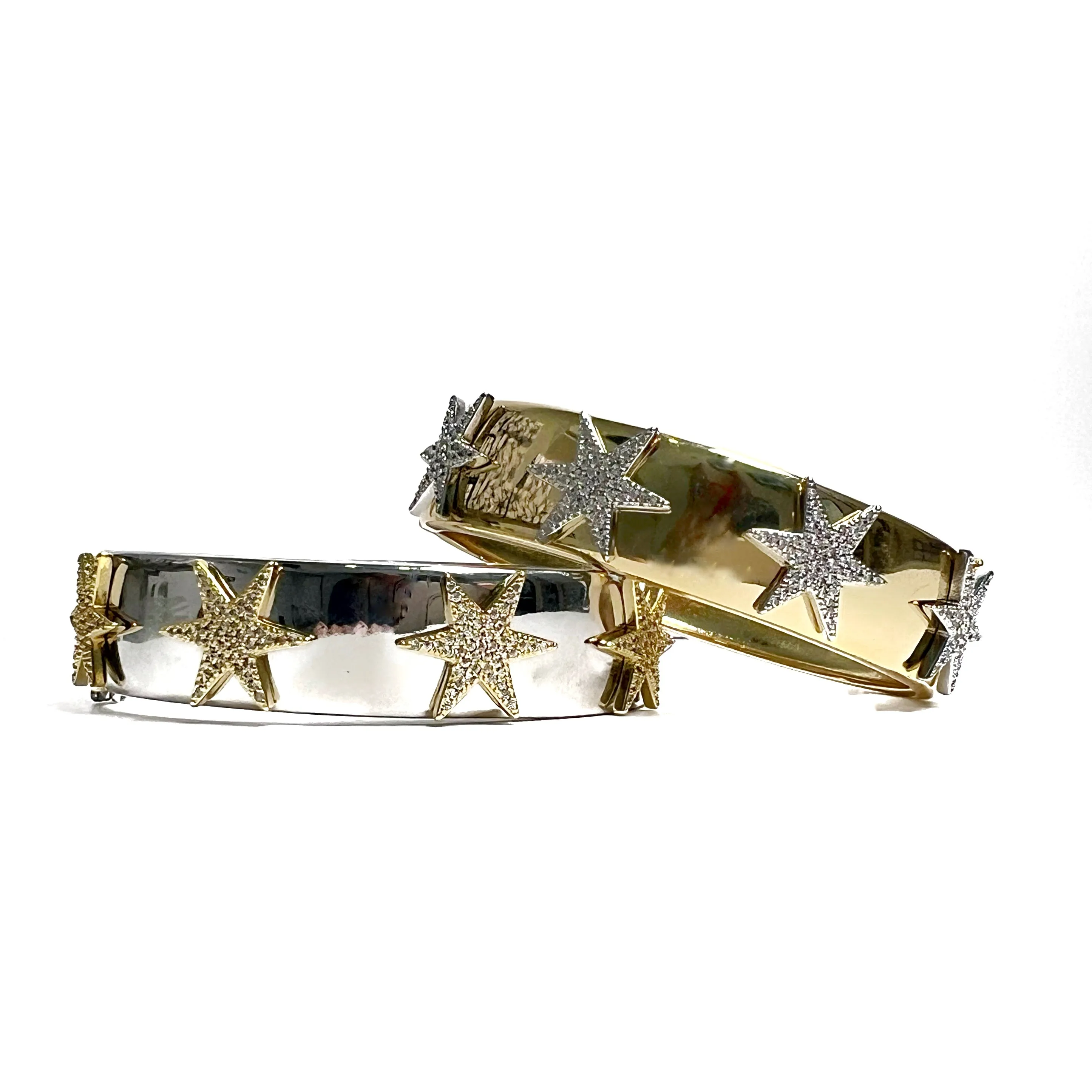 Two Tones Star Cuff