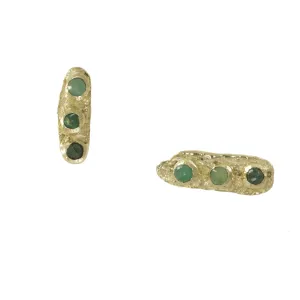 Unorthodox Emerald Earrings