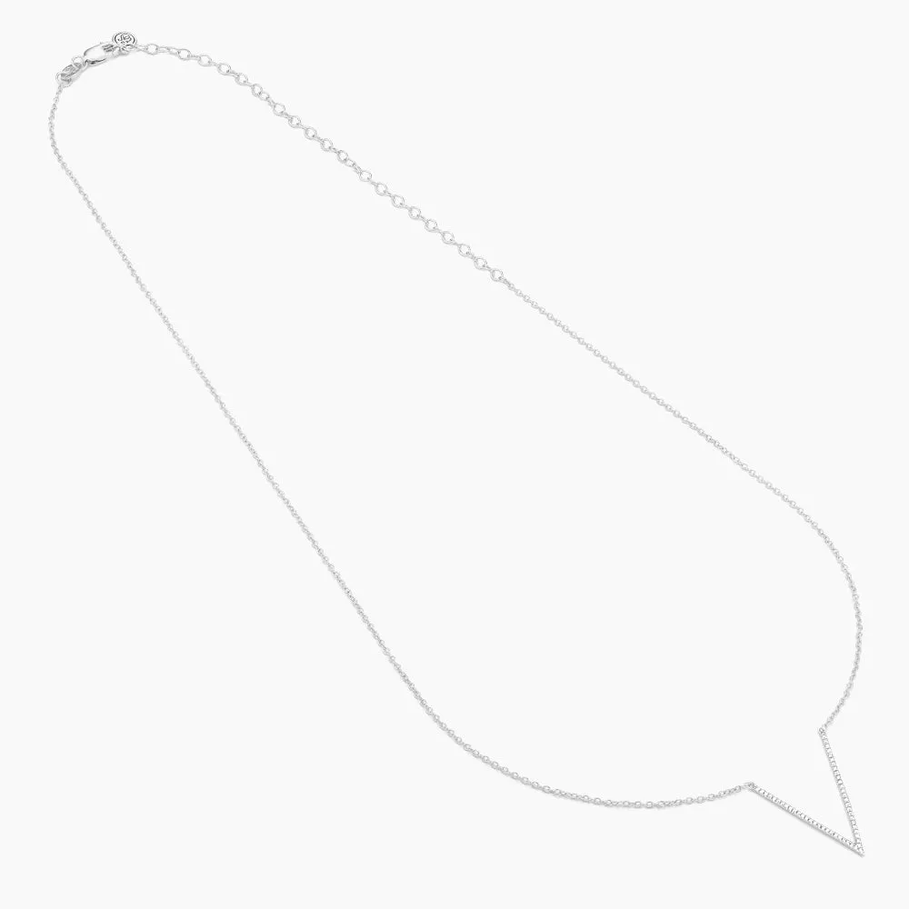 V To The T Pendant Necklace