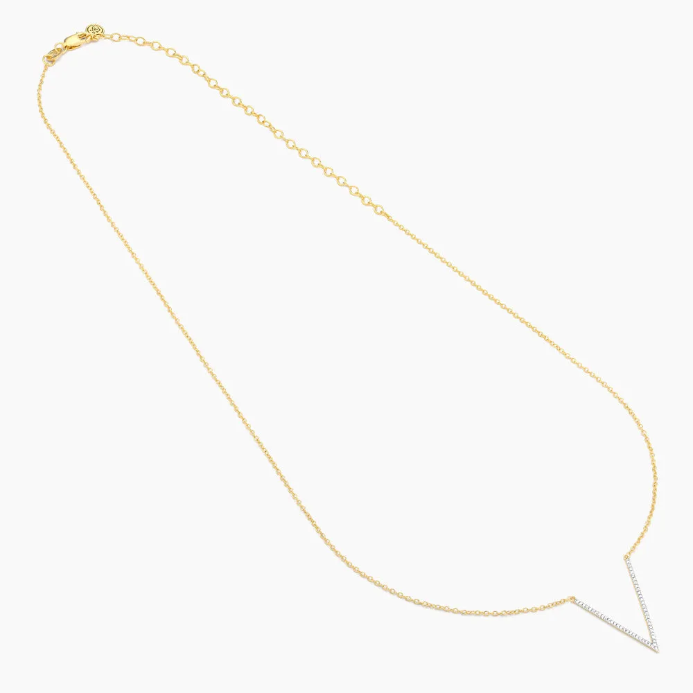 V To The T Pendant Necklace