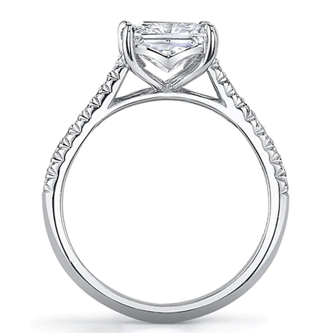Vatche Pave Diamond Engagement Ring
