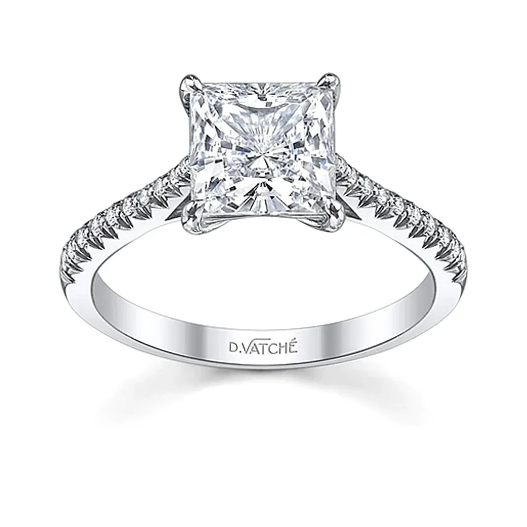 Vatche Pave Diamond Engagement Ring