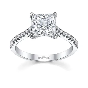 Vatche Pave Diamond Engagement Ring