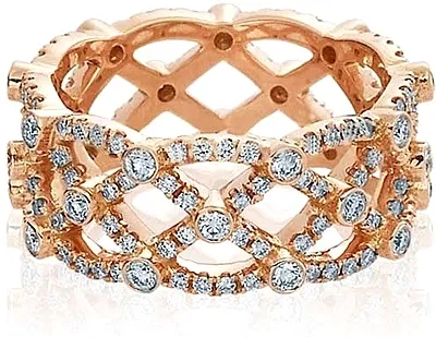 Verragio Twist Diamond Wedding Band