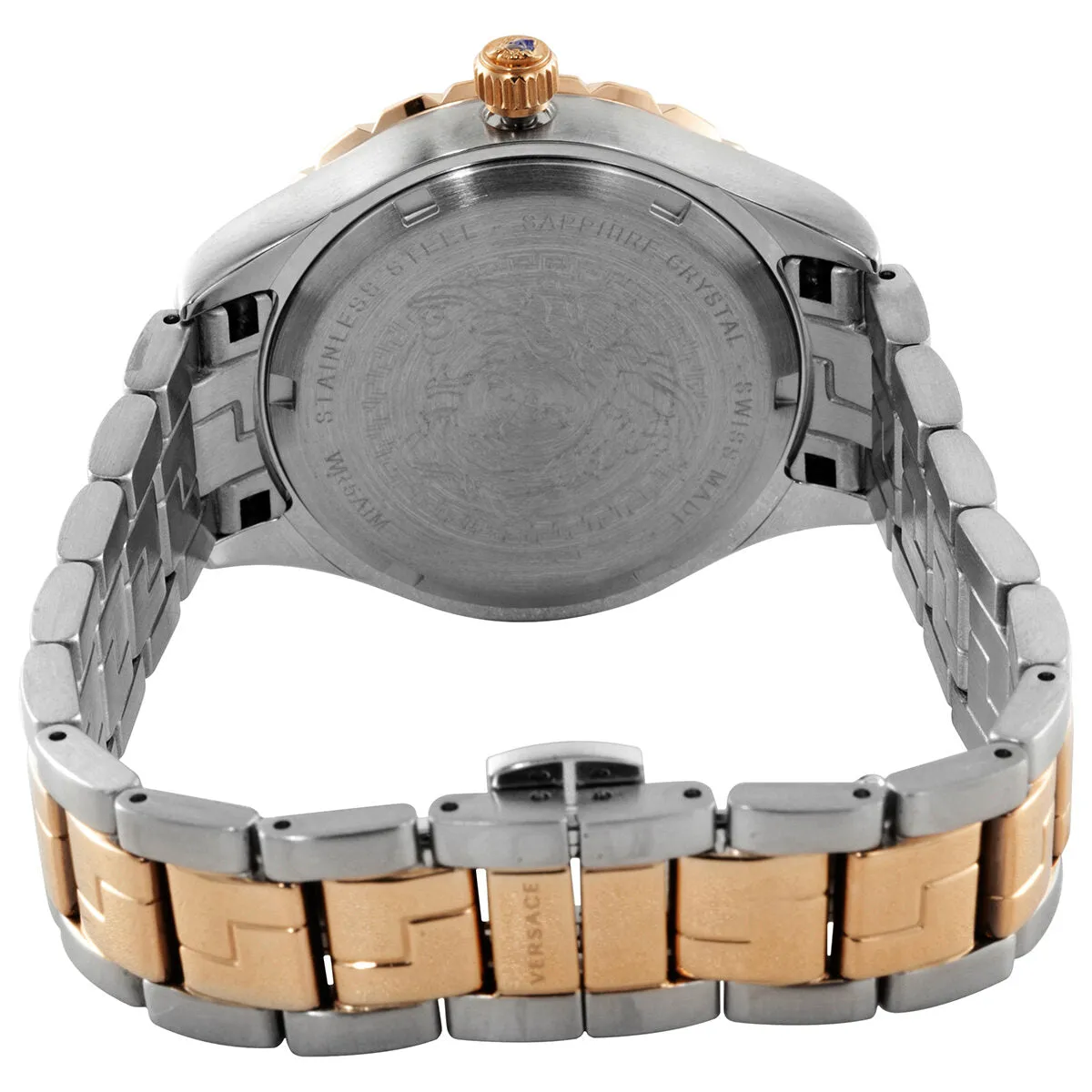 Versace Hellenyium Quartz Blue Dial Ladies Watch V12060017