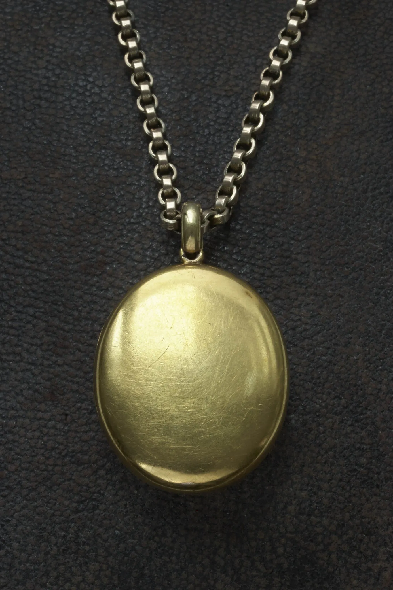 Victorian Enamel Pearl Knot Locket