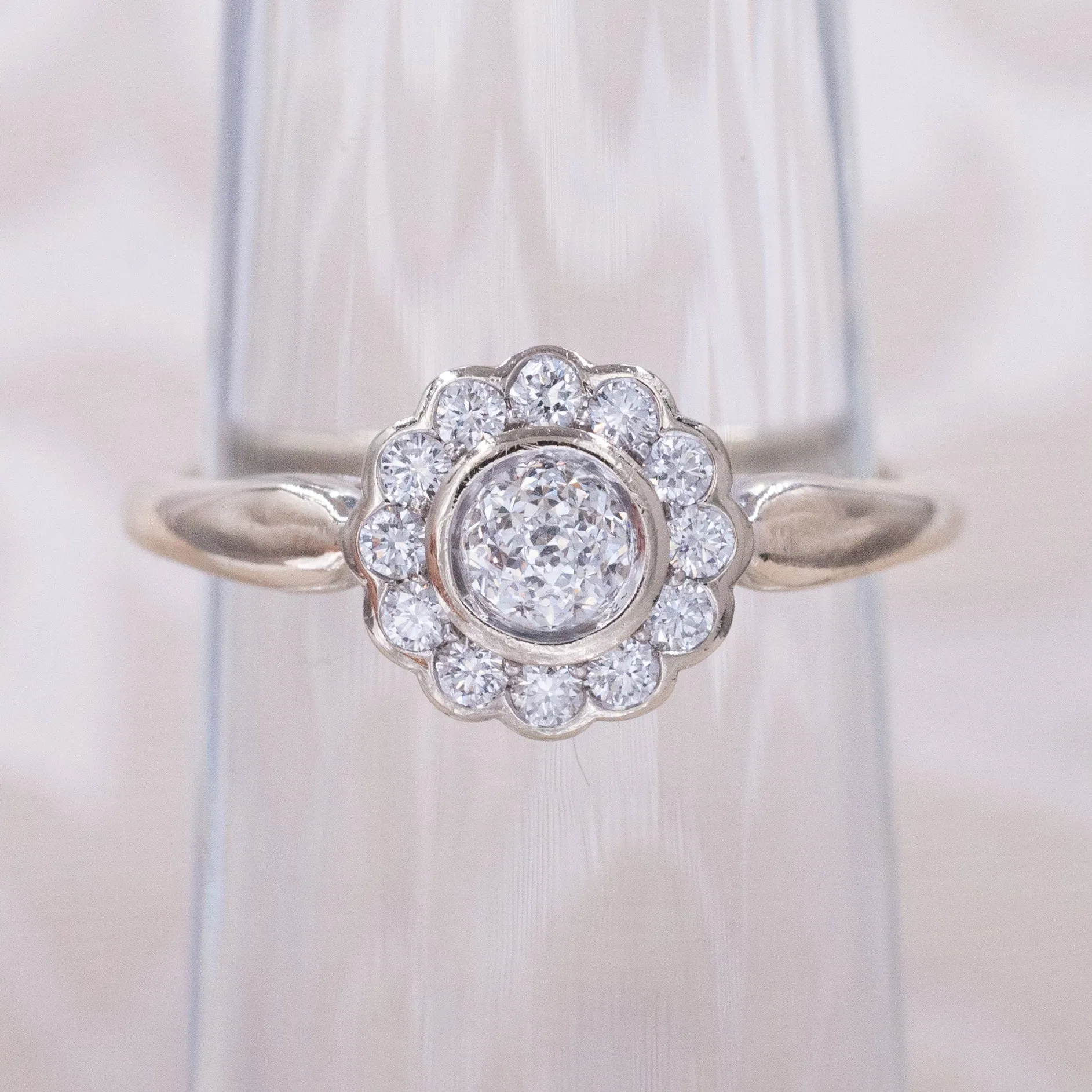 Victorian Revival Diamond Ring