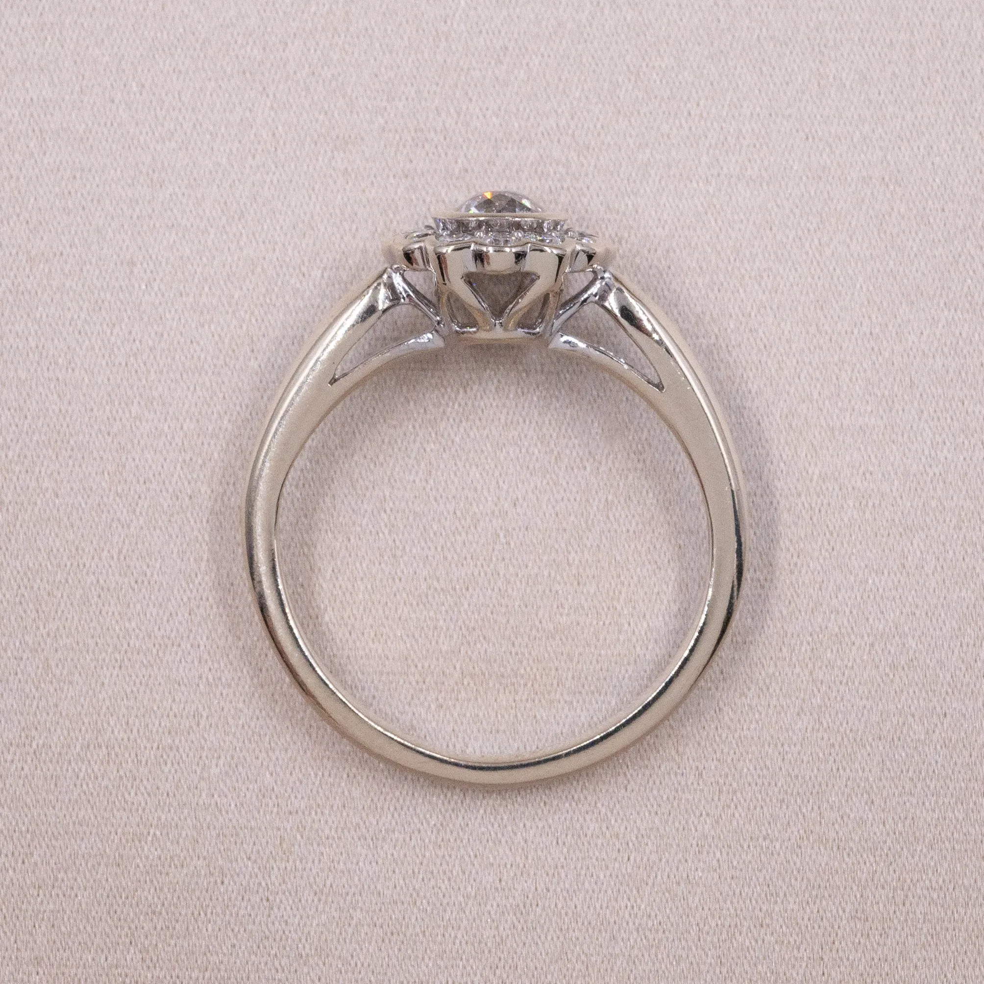 Victorian Revival Diamond Ring