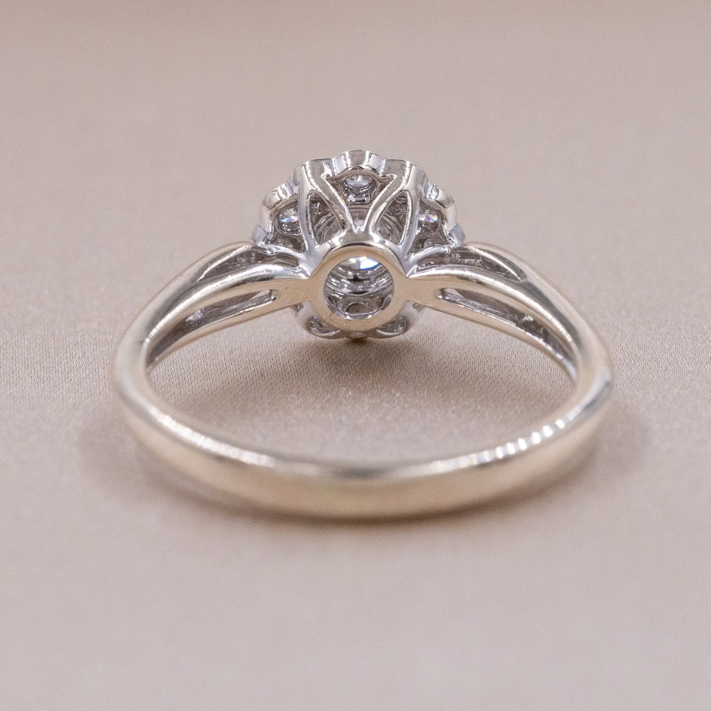 Victorian Revival Diamond Ring