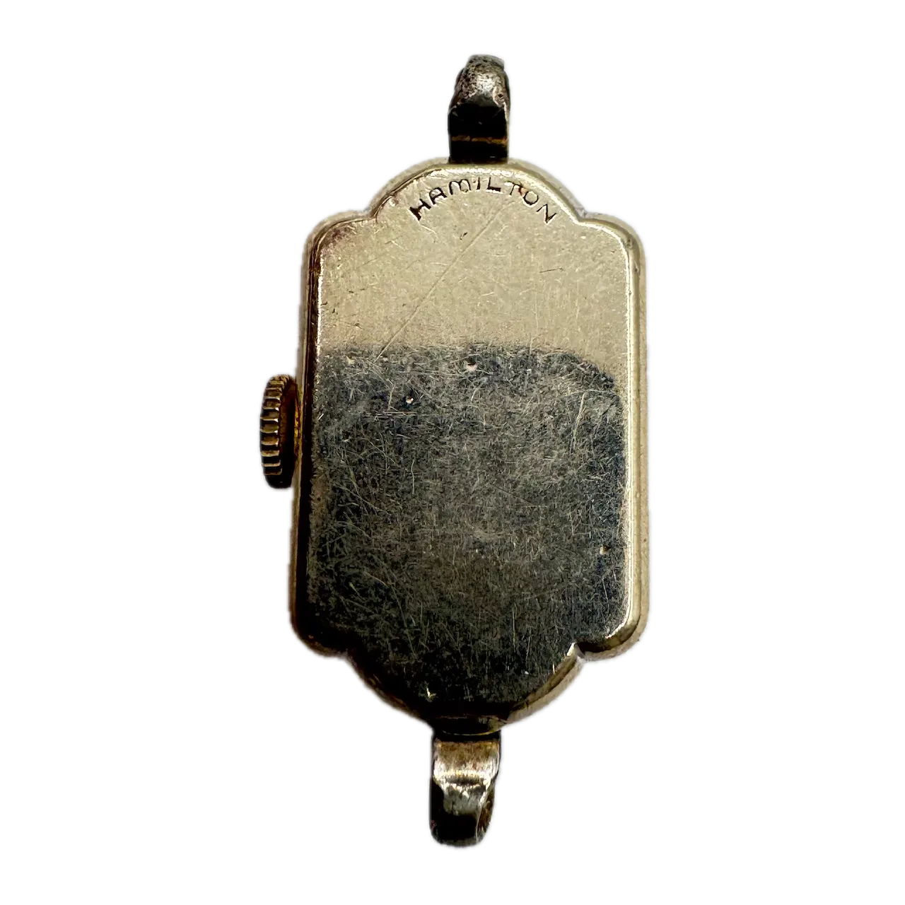 Vintage 14.5mm Hamilton Cocktail Ladies Mechanical Wristwatch 721 14k White GF