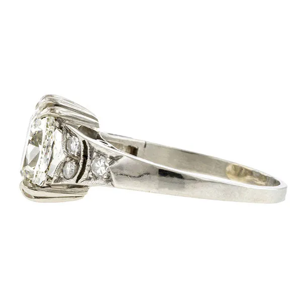 Vintage Engagement Ring, Cushion 2.05ct