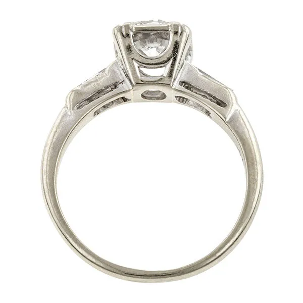 Vintage Engagement Ring, TRB 0.63ct