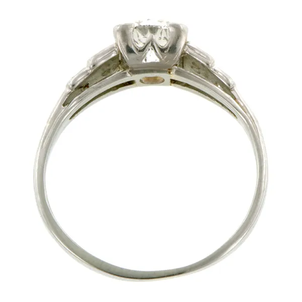 Vintage Engagement Ring, TRB 0.77ct
