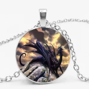 Western Dragon Region Black Dragon Pendant Necklace Jewelry Necklace Pendant Black Dragon