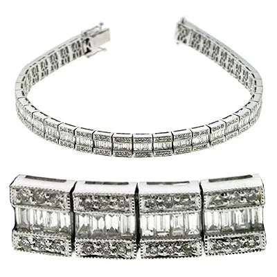 White Gold Diamond Bracelet