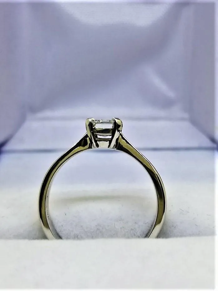 White Gold Diamond Ring