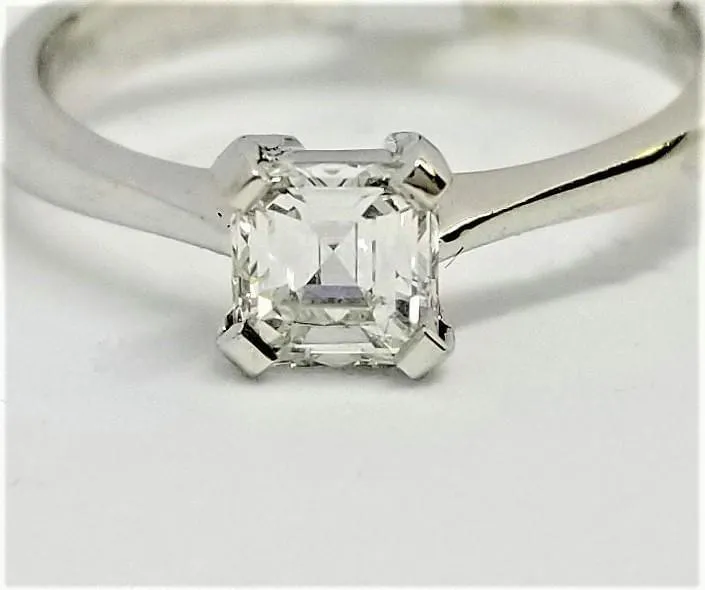 White Gold Diamond Ring