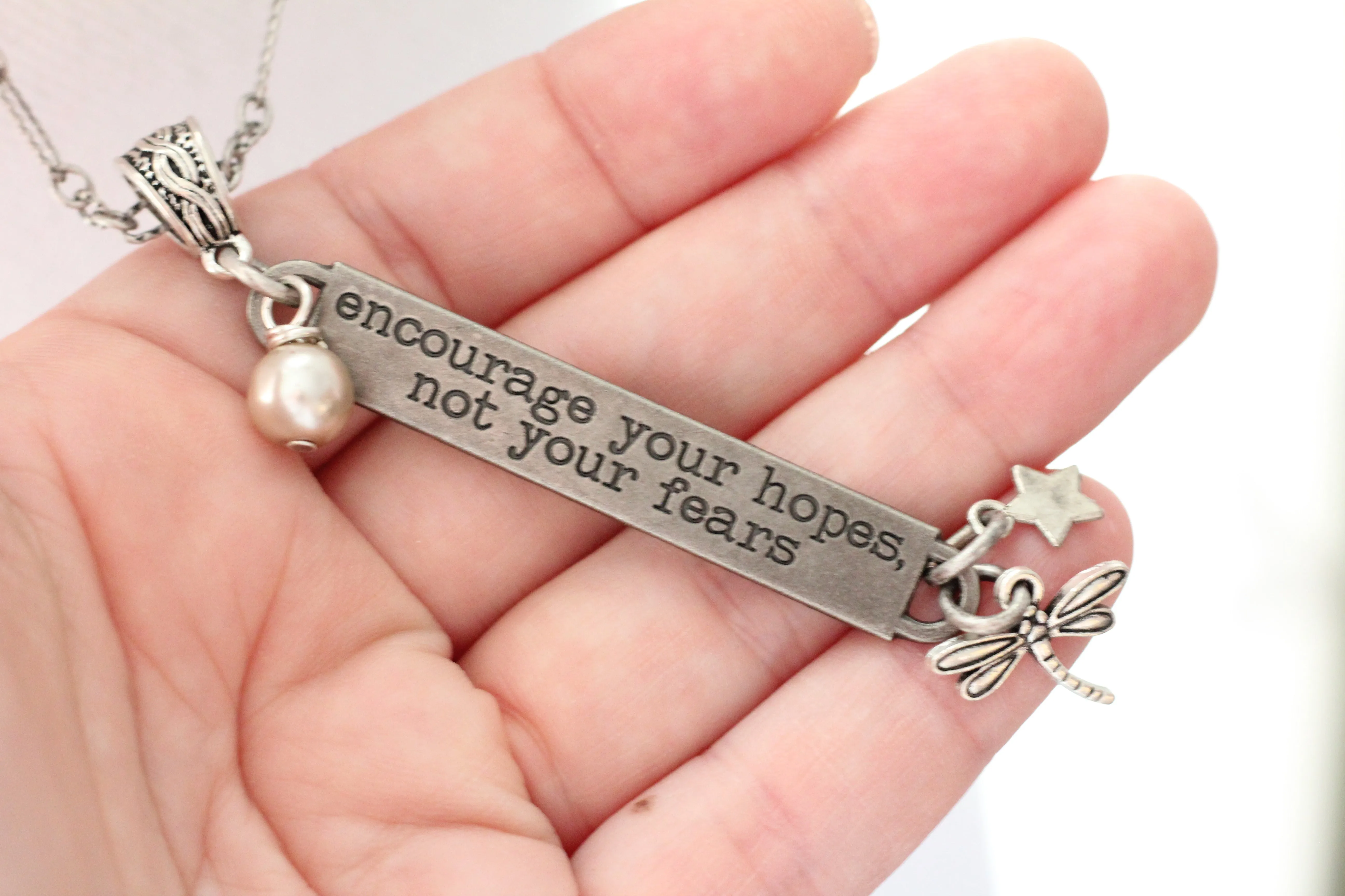 Wholesale Package: Inspirational Quote Necklcae