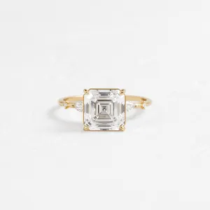 Windlass Ring, Asscher Cut