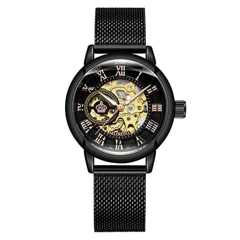 Women's Stainless Steel Mechanical Watches