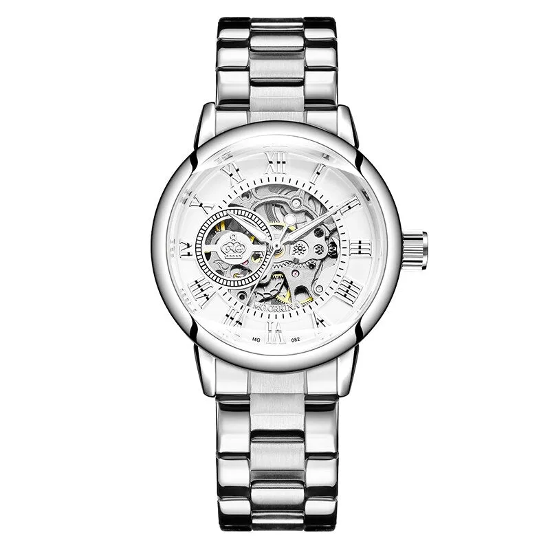 Women's Stainless Steel Mechanical Watches