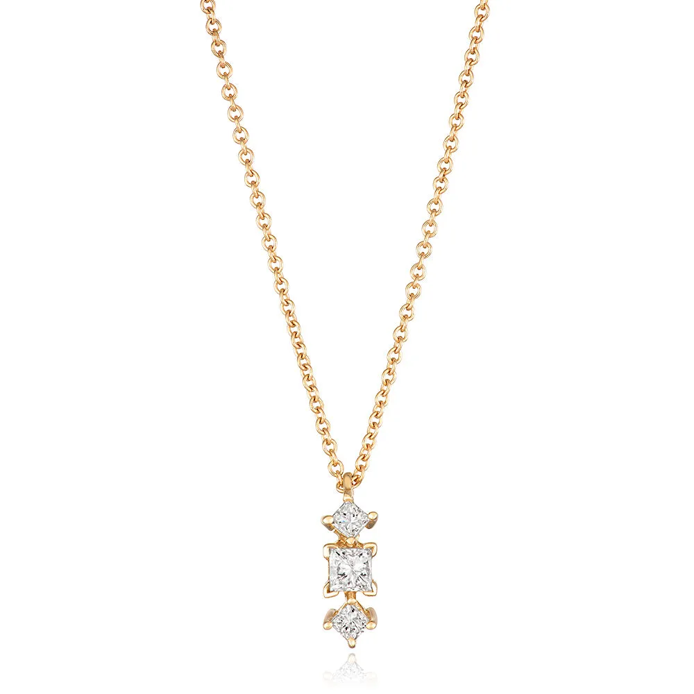 Yours only - Princess Diamond Pendant