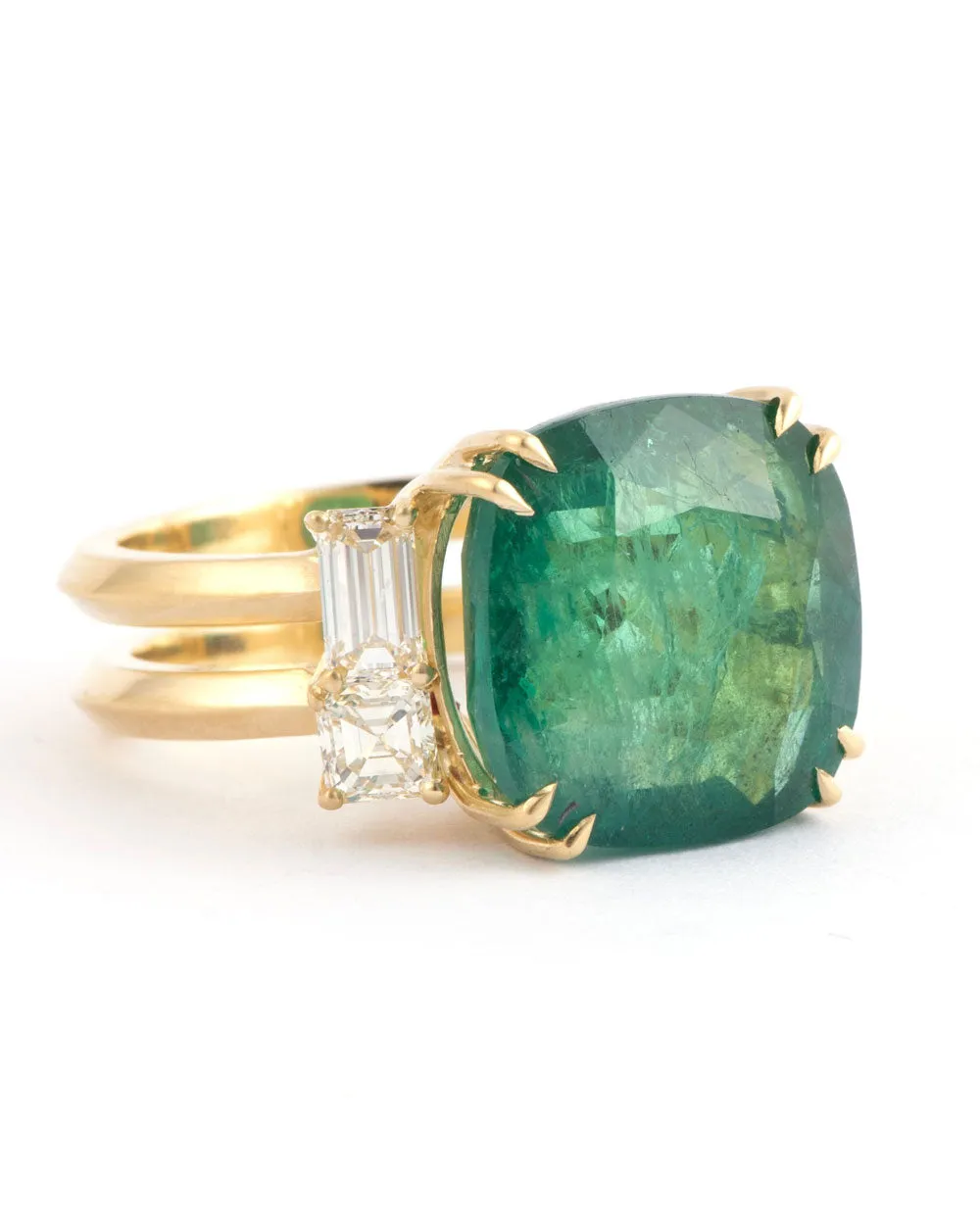 Zambian Emerald Ring