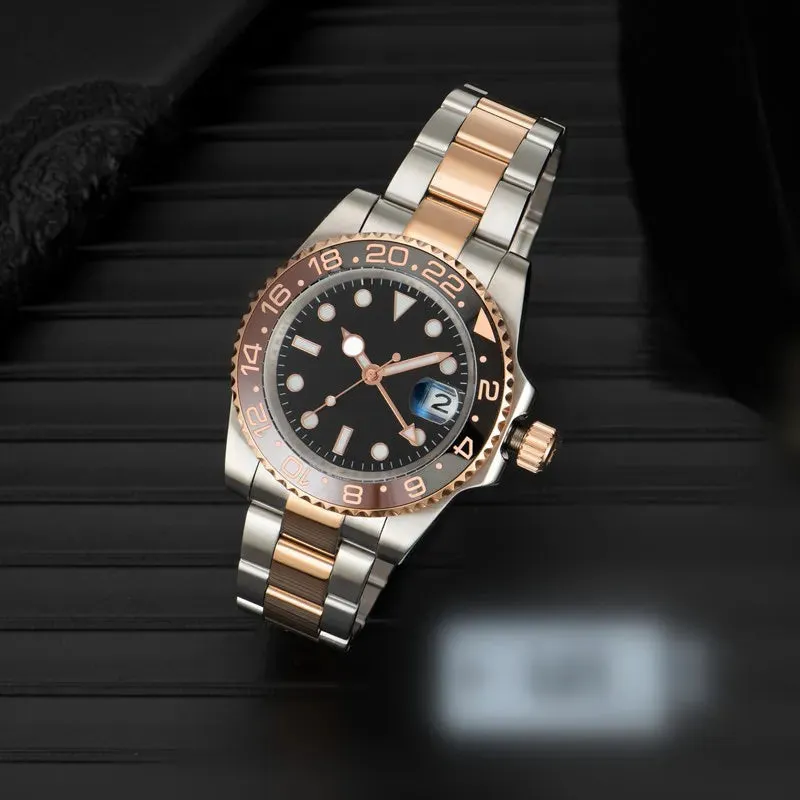 ZDR-Ceramic Bezel Mens watches 41MM Automatic 2813 Movement Watch Luminous Sapphire Waterproof Sports Self-wind Fashion Wristwatches montre de luxe watch
