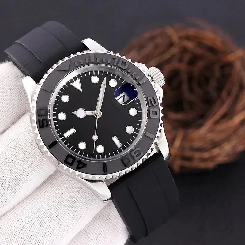 ZDR-Ceramic Bezel Mens watches 41MM Automatic 2813 Movement Watch Luminous Sapphire Waterproof Sports Self-wind Fashion Wristwatches montre de luxe watch