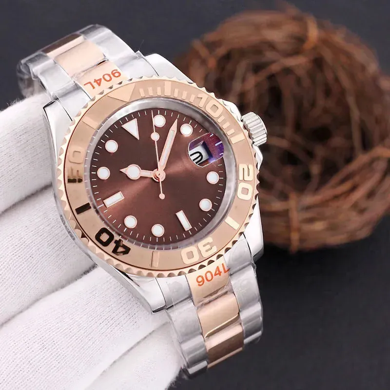 ZDR-Ceramic Bezel Mens watches 41MM Automatic 2813 Movement Watch Luminous Sapphire Waterproof Sports Self-wind Fashion Wristwatches montre de luxe watch