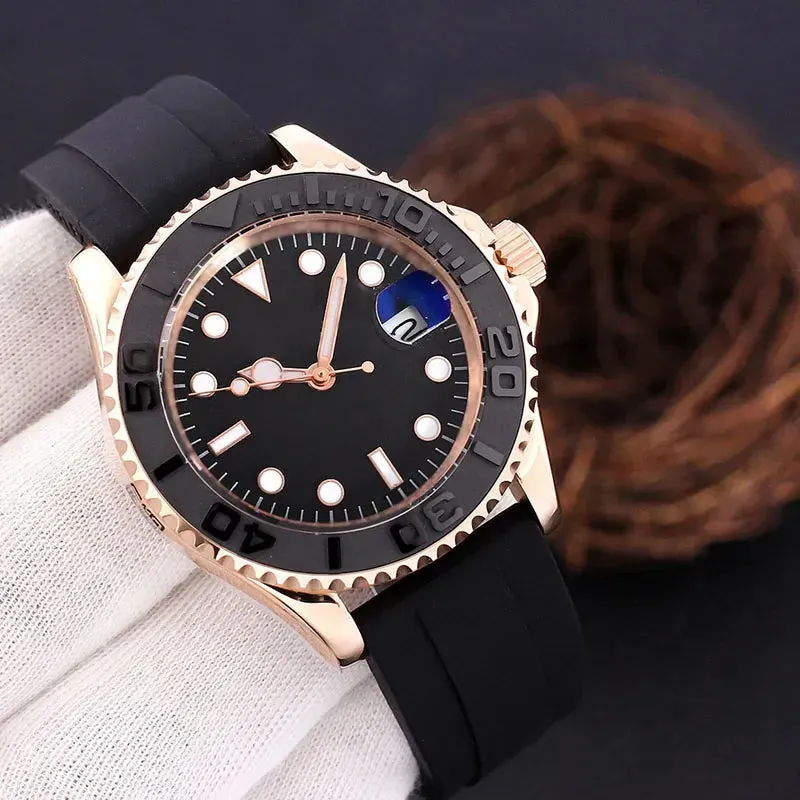 ZDR-Ceramic Bezel Mens watches 41MM Automatic 2813 Movement Watch Luminous Sapphire Waterproof Sports Self-wind Fashion Wristwatches montre de luxe watch